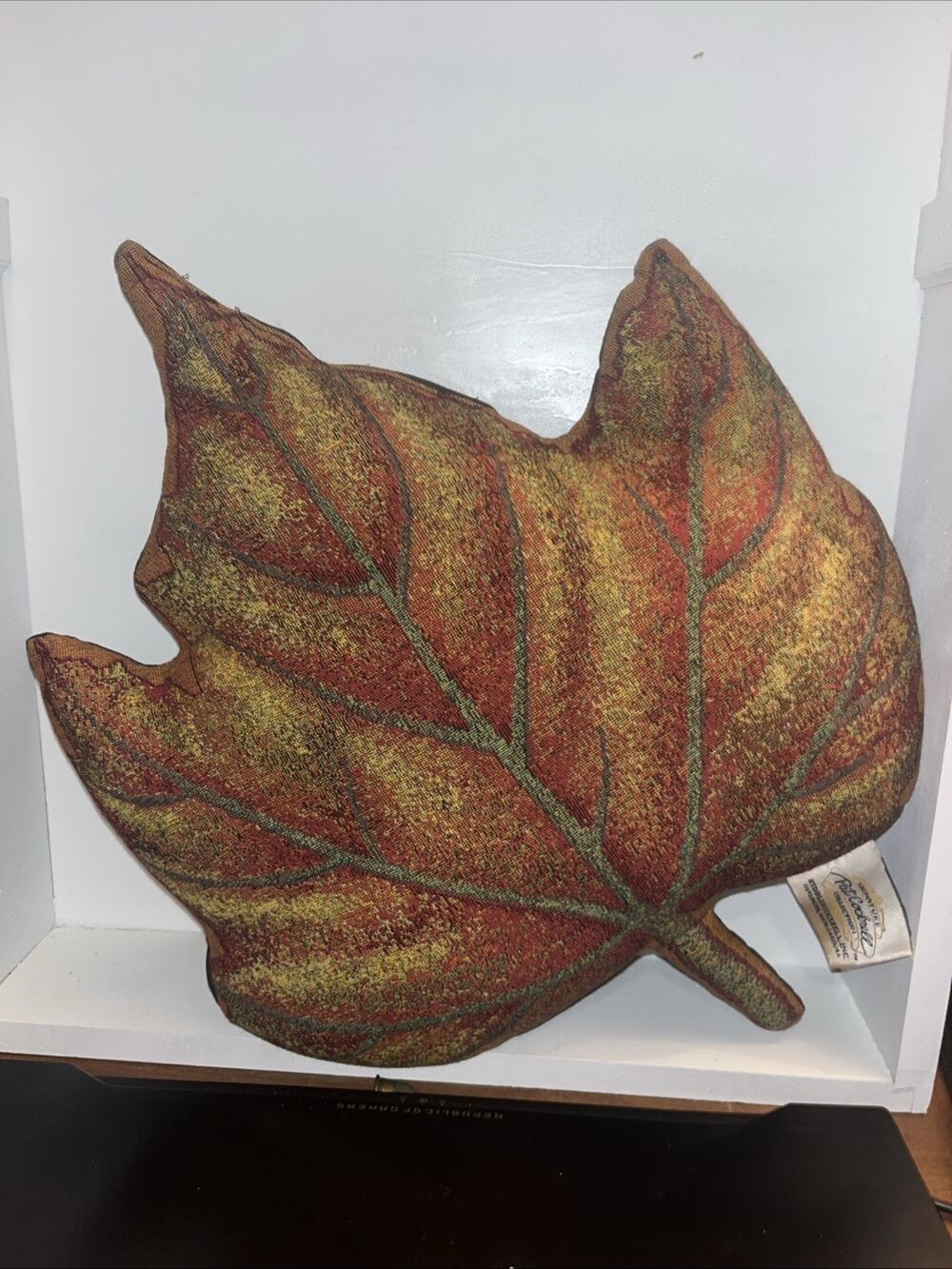 Pat Cockrell Signature Collection Leaf Pillow